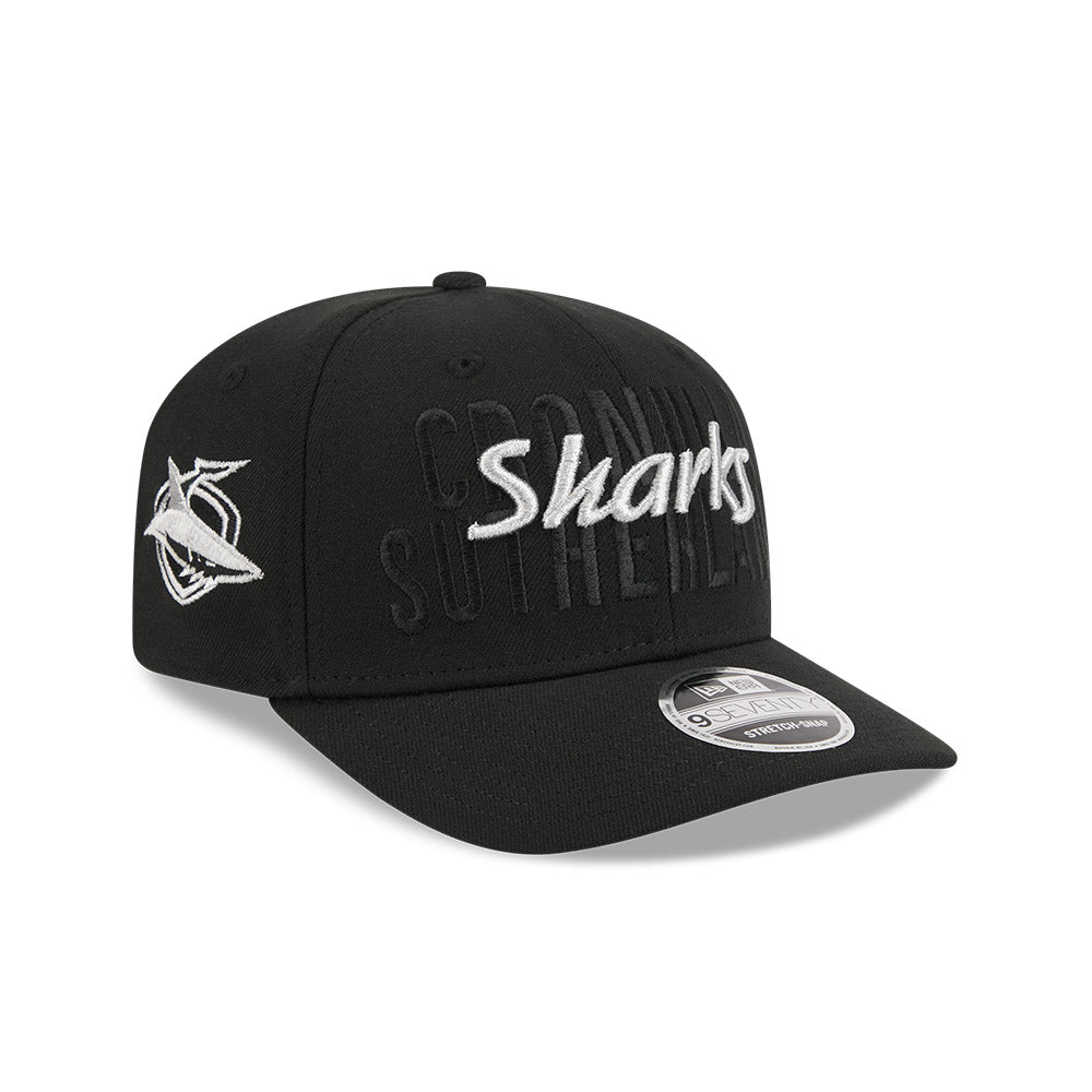 Cronulla Sharks 9SEVENTY Snapback - Metallic