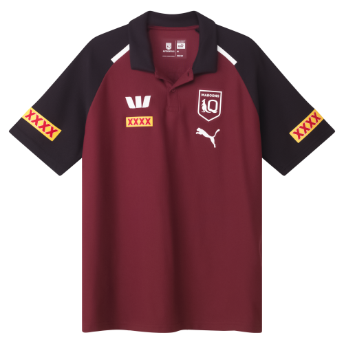 QLD Maroons 2024 Mens Players Team Polo