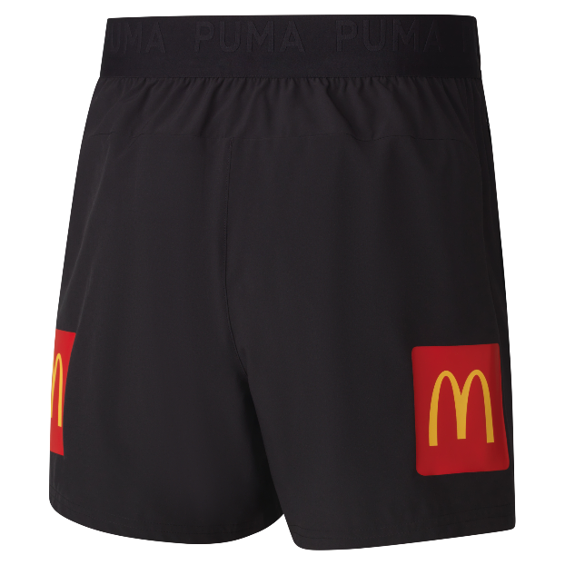 QLD Maroons 2025 Mens Training Shorts - Black