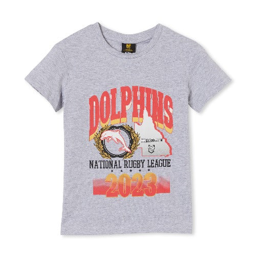 Dolphins Kids Supporter Shirt - Grey