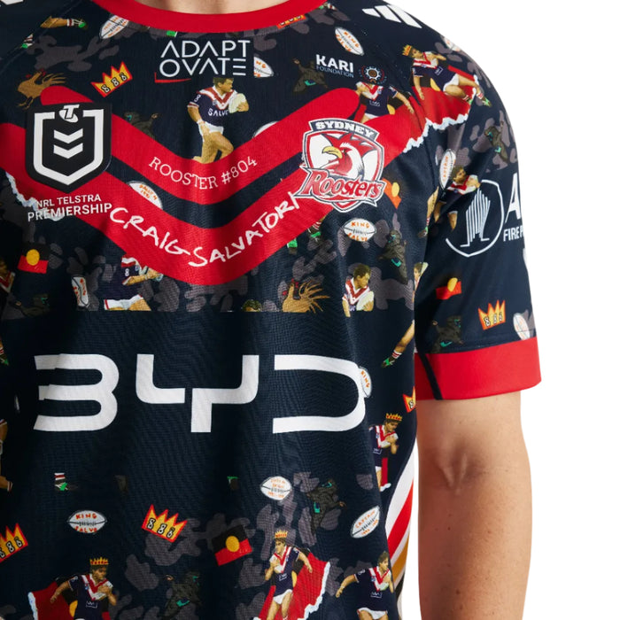 *PRE ORDER 28/7* Sydney Roosters 2026 Mens Indigenous Jersey