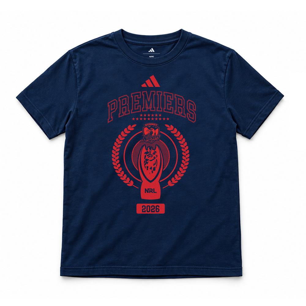*PRE ORDER 12/10* Sydney Roosters 2026 Adults Premiers Shirt - Trophy