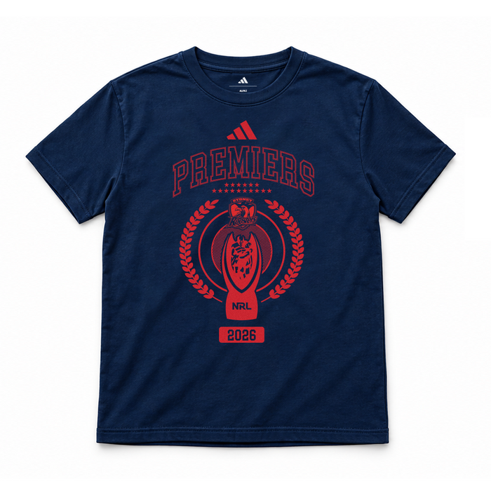 *PRE ORDER 12/10* Sydney Roosters 2026 Adults Premiers Shirt - Trophy