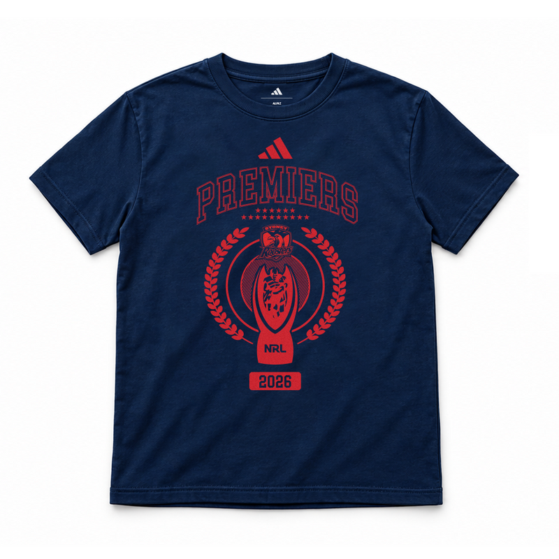 *PRE ORDER 12/10* Sydney Roosters 2026 Adults Premiers Shirt - Trophy