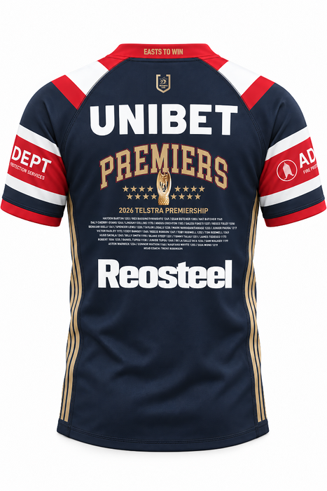 *PRE ORDER 18/12* Sydney Roosters 2026 Mens Premiers Jersey
