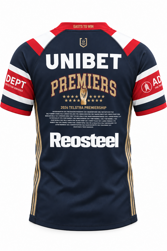 *PRE ORDER 18/12* Sydney Roosters 2026 Mens Premiers Jersey