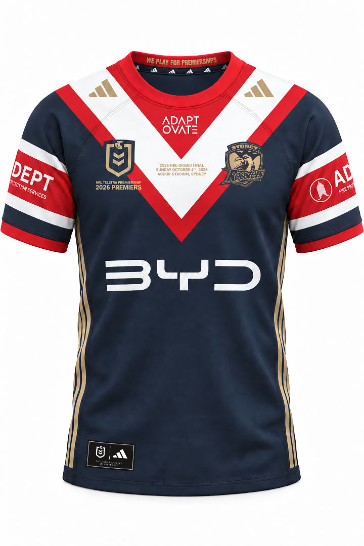 *PRE ORDER 18/12* Sydney Roosters 2026 Mens Premiers Jersey