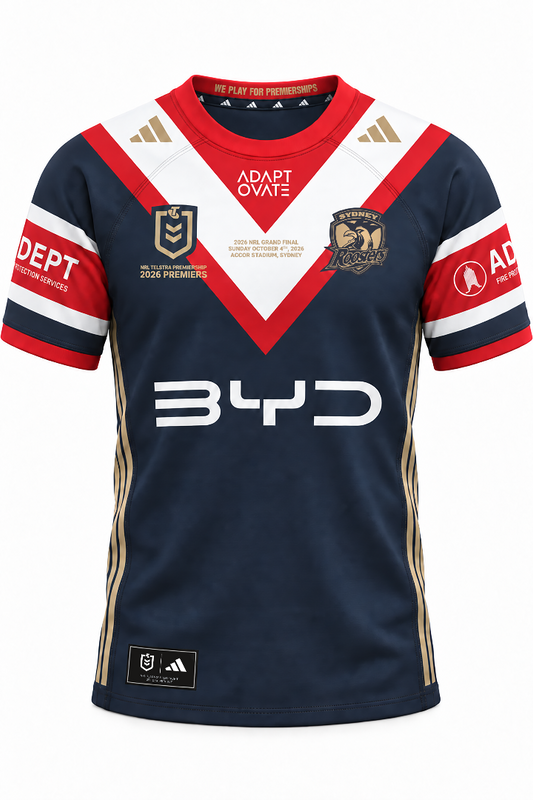 *PRE ORDER 18/12* Sydney Roosters 2026 Mens Premiers Jersey