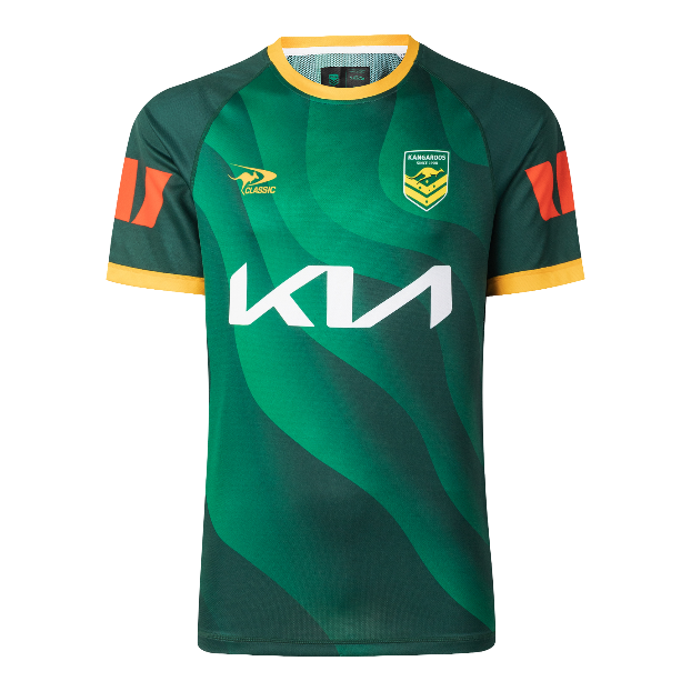 Australian Kangaroos 2026 Mens Players Training Shirt