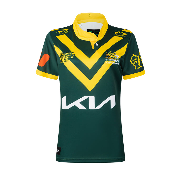 Australian Kangaroos 2026 Rugby League World Cup Ladies Jersey