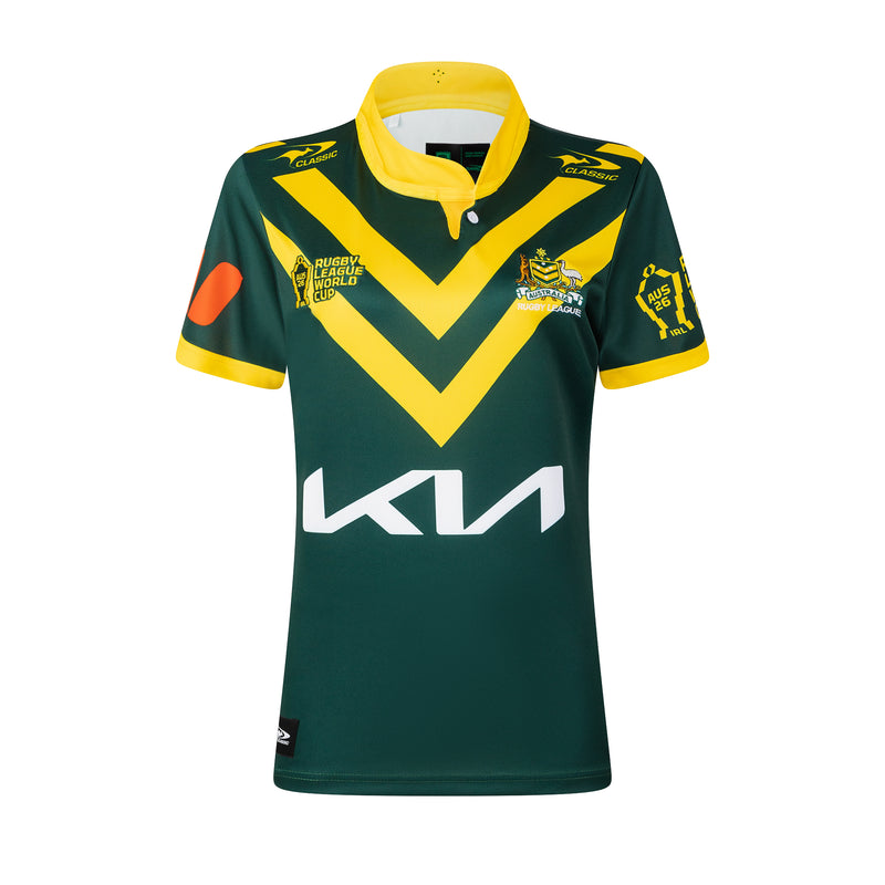 Australian Kangaroos 2026 Rugby League World Cup Ladies Jersey