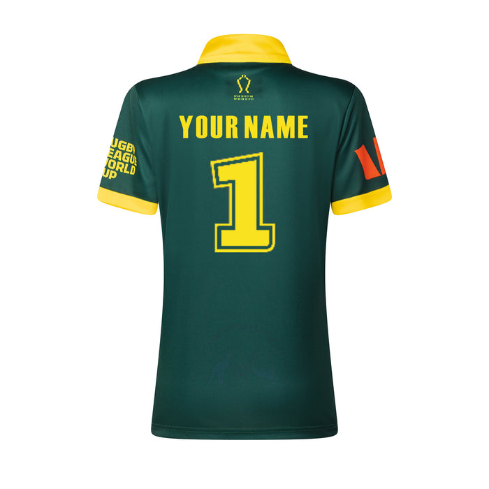 Australian Kangaroos 2026 Rugby League World Cup Ladies Jersey