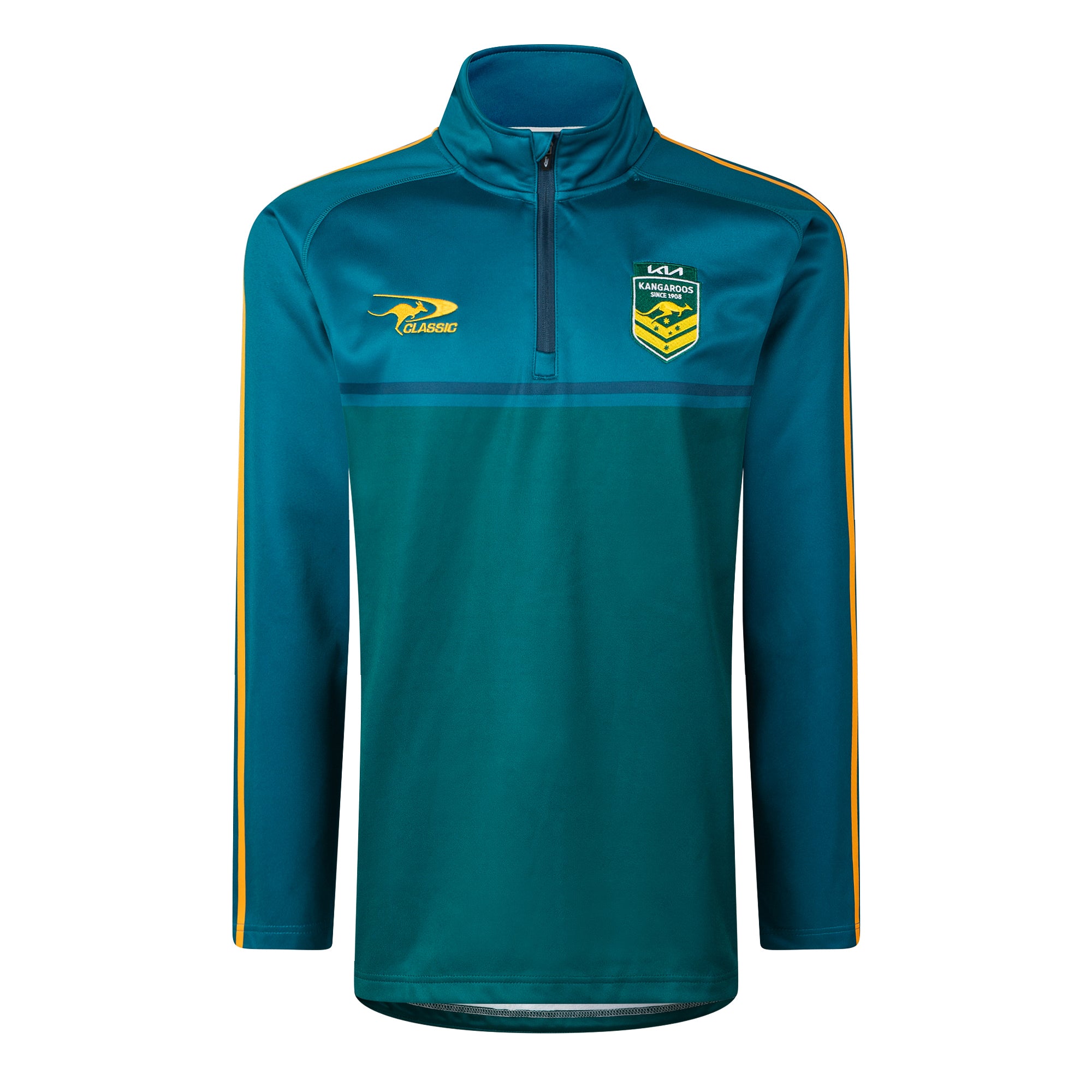 Australian Kangaroos 2026 Rugby League World Cup Mens 1/4 Zip Fleece