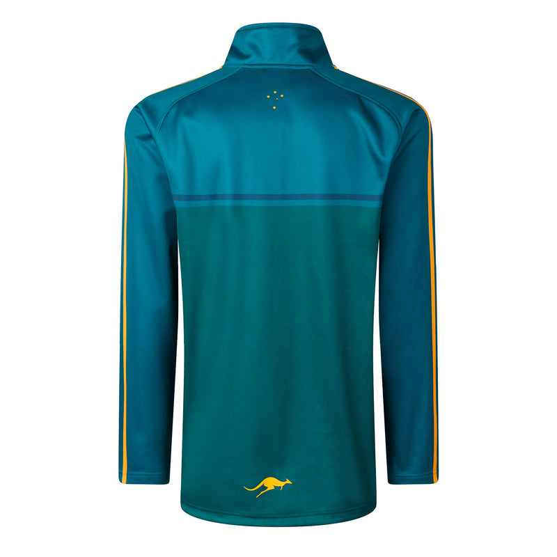 Australian Kangaroos 2026 Rugby League World Cup Mens 1/4 Zip Fleece