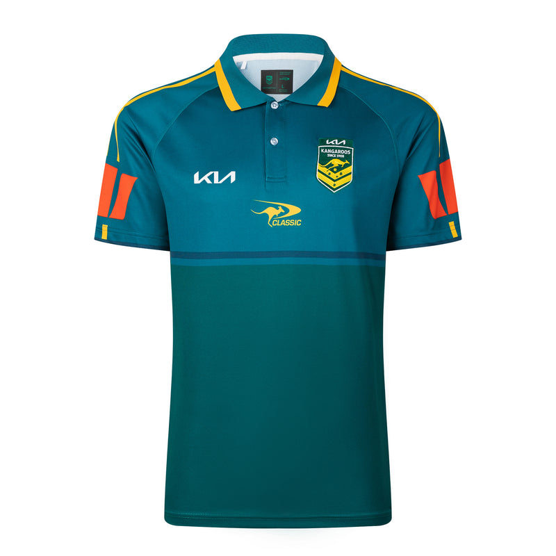 Australian Kangaroos 2026 Rugby League World Cup Mens Players Polo