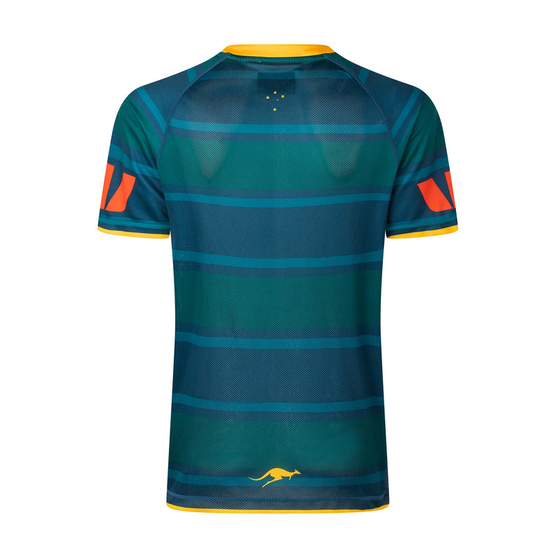 Australian Kangaroos 2026 Rugby League World Cup Mens Players Warm Up Shirt