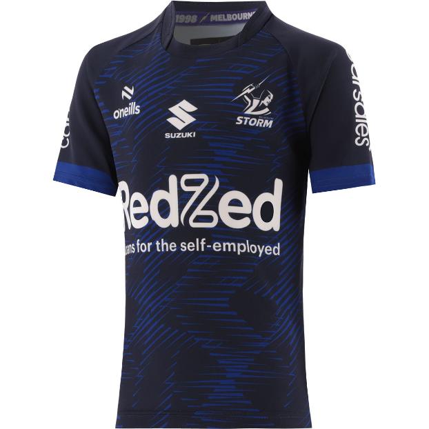 *PRE ORDER DEC* Melbourne Storm 2025 Kids Players Training Shirt