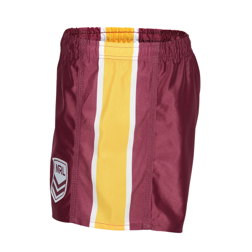 Brisbane Broncos Kids Replica Player Shorts