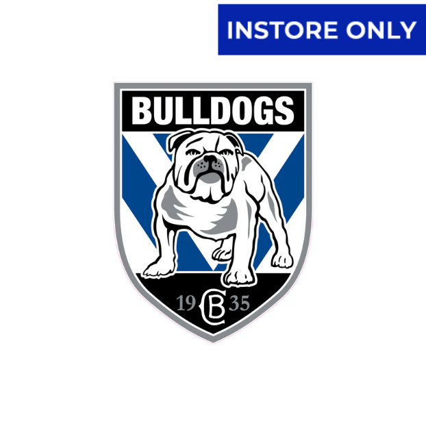 Canterbury Bulldogs NRL Logo Cutouts - LARGE
