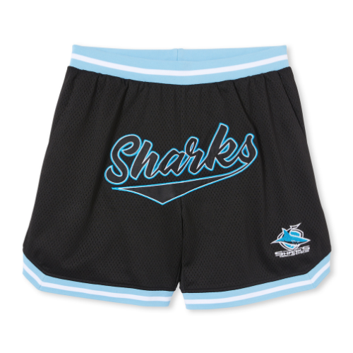 Cronulla Sharks Mens Basketball Shorts