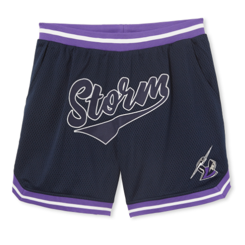 Melbourne Storm Mens Basketball Shorts