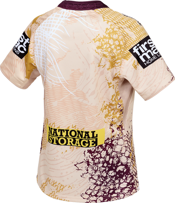Brisbane Broncos 2025 Kids Indigenous Jersey