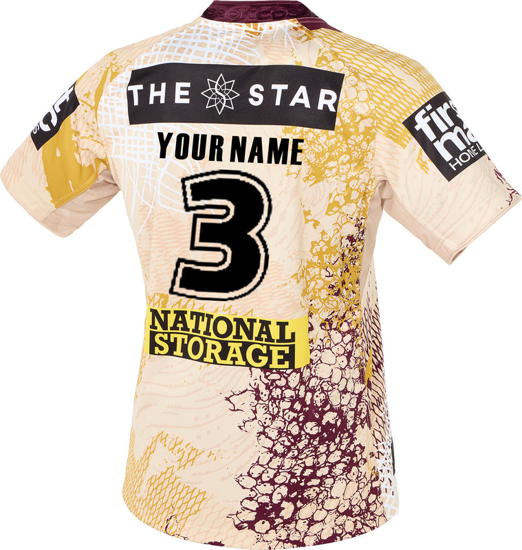 Brisbane Broncos 2025 Mens Indigenous Jersey