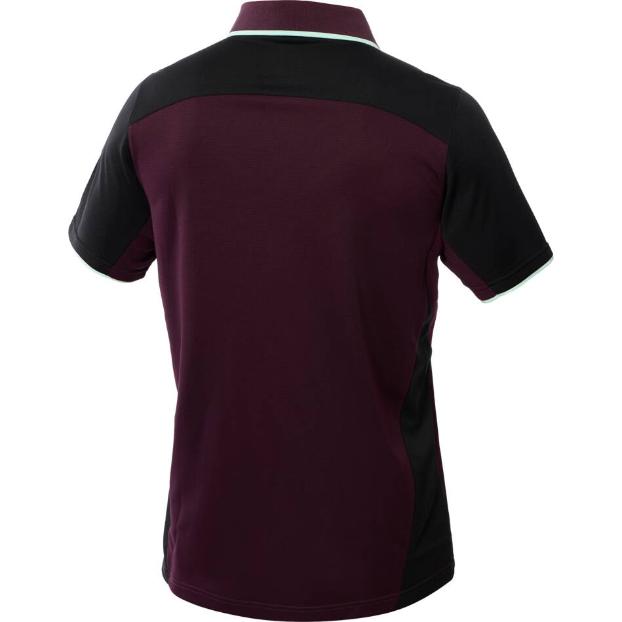 Brisbane Broncos 2025 Mens Players Training Polo - Maroon Back