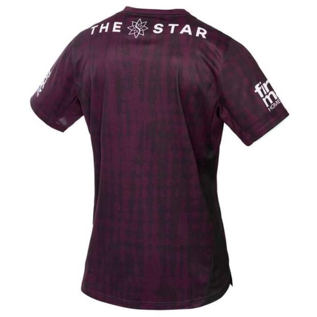 Brisbane Broncos 2025 Mens Training Shirt - Maroon Back