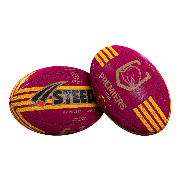*PRE ORDER 12/12* Brisbane Broncos 2025 Premiers Football