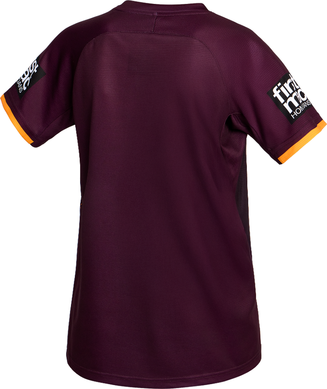 Brisbane Broncos 2026 Kids Training Shirt - Maroon
