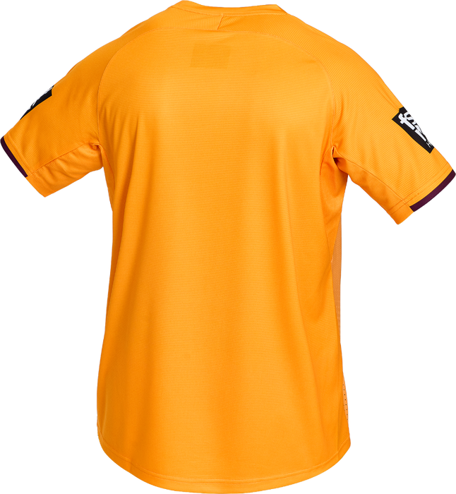 Brisbane Broncos 2026 Mens Players Training Shirt - Gold