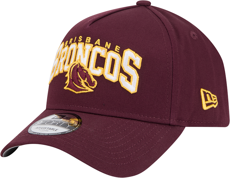 Brisbane Broncos 9FORTY A-Frame Snapback - Arch