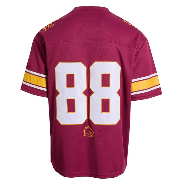 Maroon NRL gridiron jersey with number 88