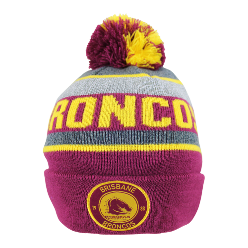 Brisbane Broncos Beanie - Tundra