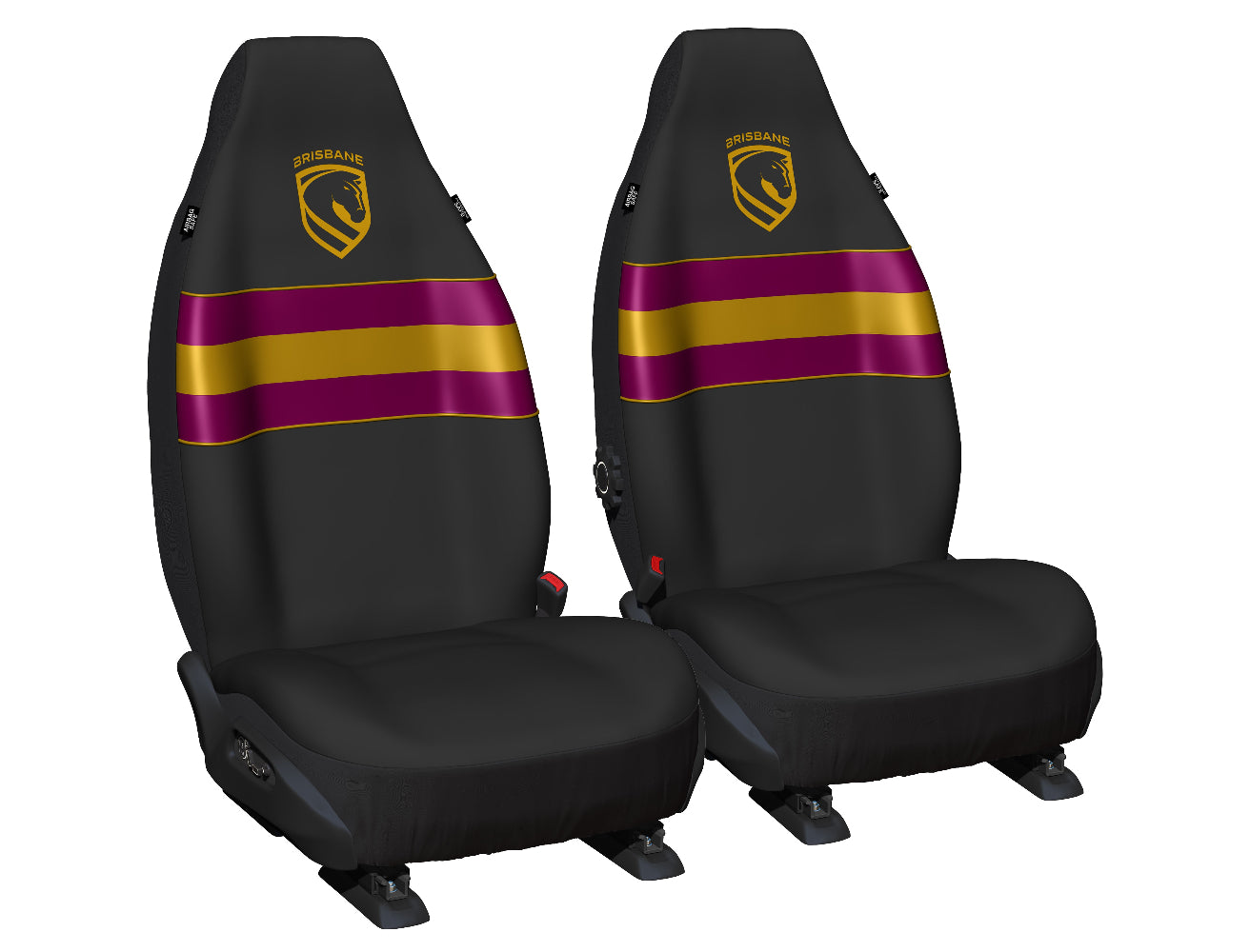 Brisbane Broncos Car Seat Covers