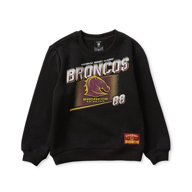 Brisbane Broncos Kids Crew Jumper