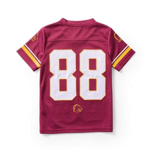 Maroon gridiron jersey with number 88