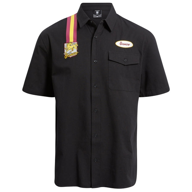 Brisbane Broncos Mens Mechanic Shirt