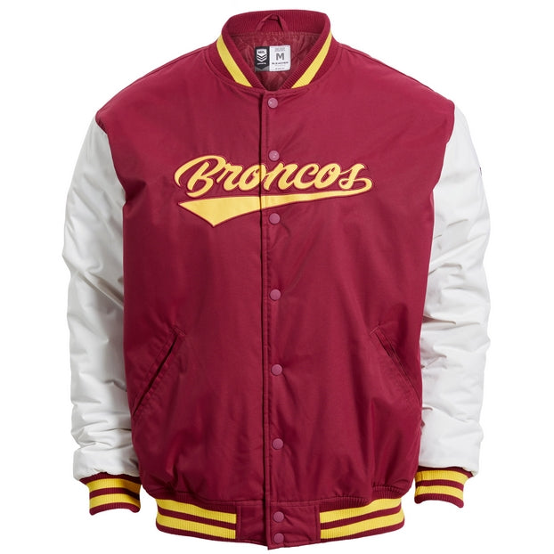 Brisbane Broncos Retro Varsity Jacket