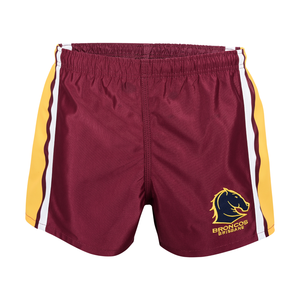 Brisbane Broncos 2000 Retro Replica Player Shorts