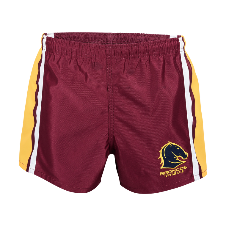 Brisbane Broncos 2000 Retro Replica Player Shorts