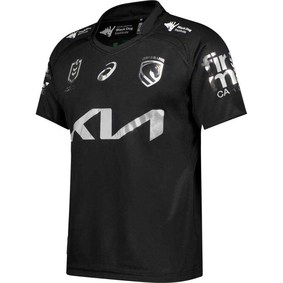 Brisbane Broncos 2026 Kids Black Jersey
