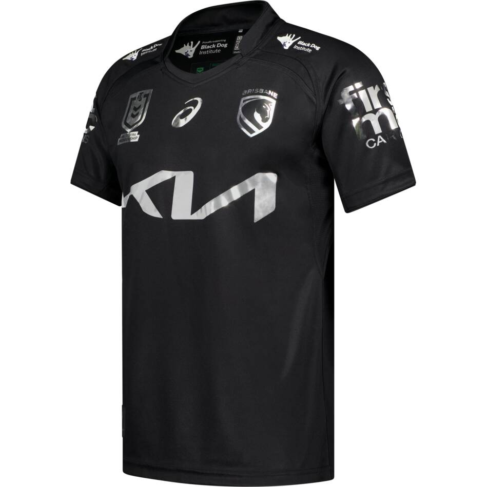 Brisbane Broncos 2026 Mens Black Jersey
