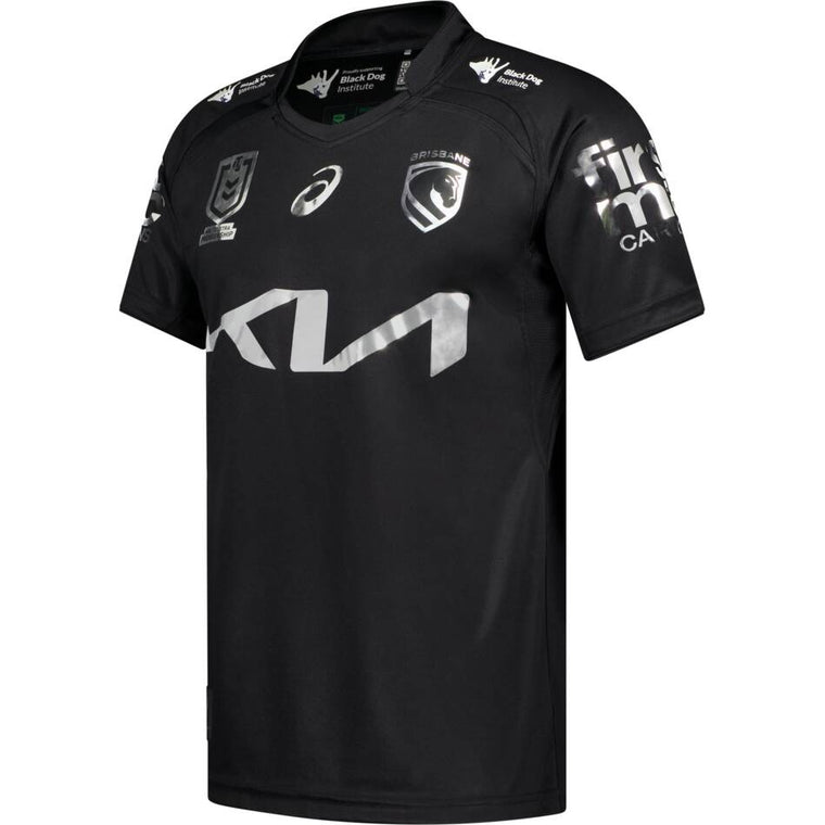 Brisbane Broncos 2026 Mens Black Jersey