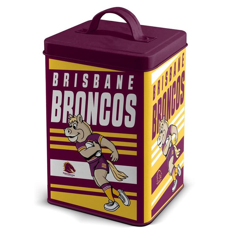 Brisbane Broncos Cookie Tin