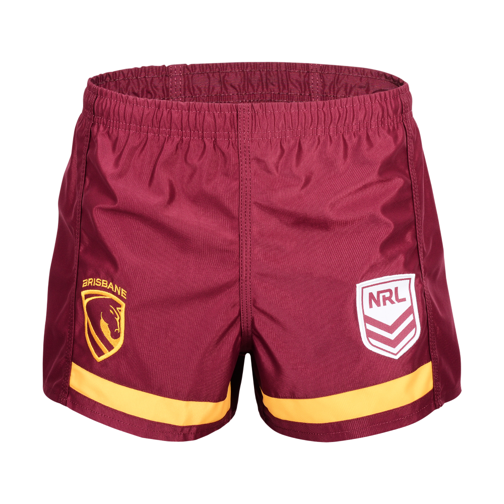 Brisbane Broncos Mens Replica Player Shorts