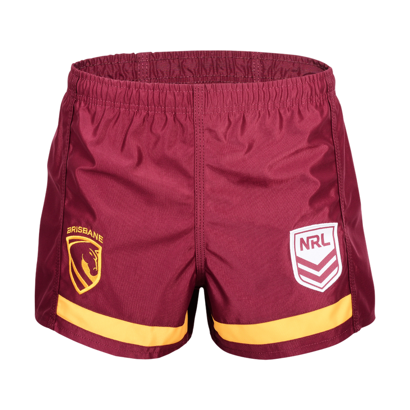 Brisbane Broncos Mens Replica Player Shorts