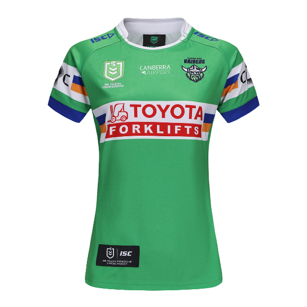 Canberra Raiders 2025 Ladies Home Jersey