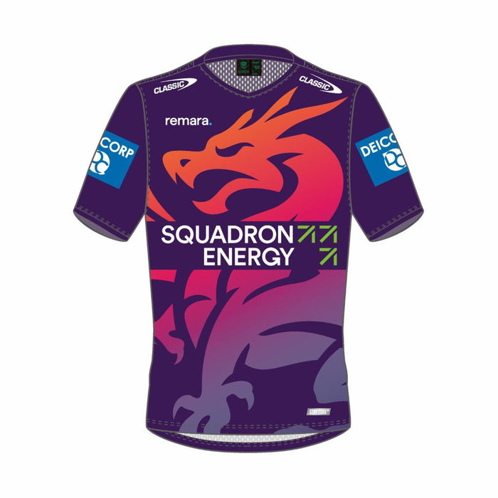 St George Illawarra Dragons 2026 Mens Players Training Shirt - Purple